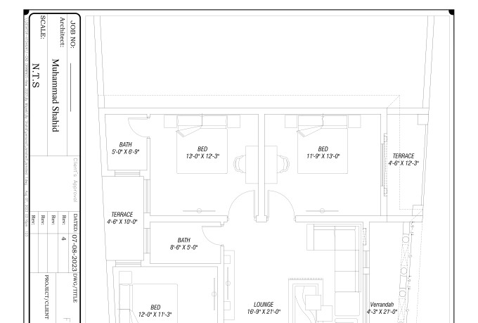 draw best 2d interior drawings for you